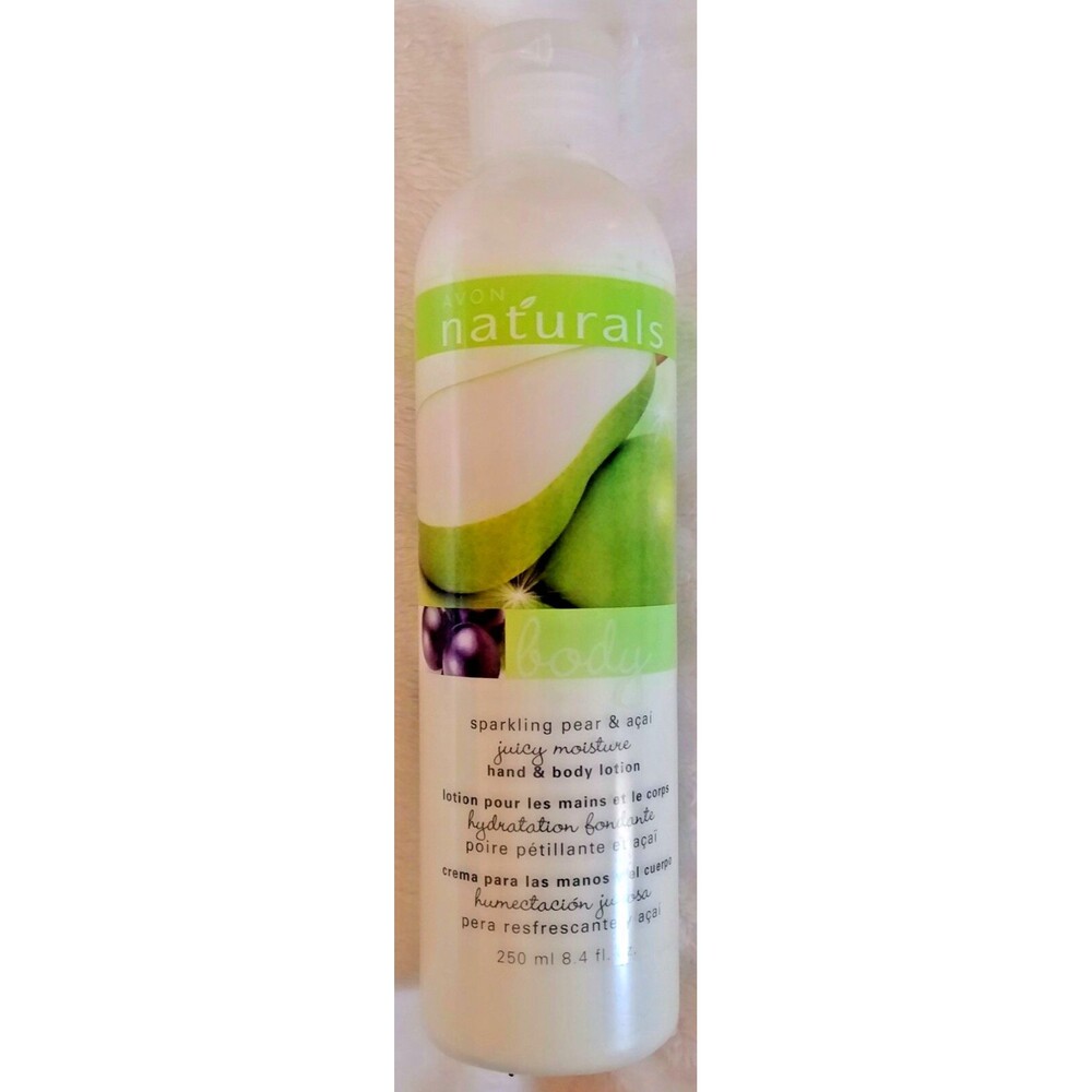 moisturizer New Avon Naturals Lotion pear acai Body protection skin care